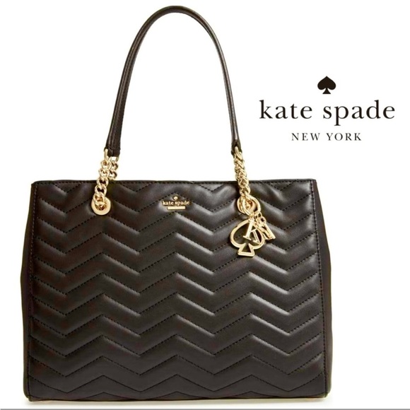kate spade Handbags - NWT Kate Spade Reese Park Courtnee Large Quilted Leather Tote shoulder Bag